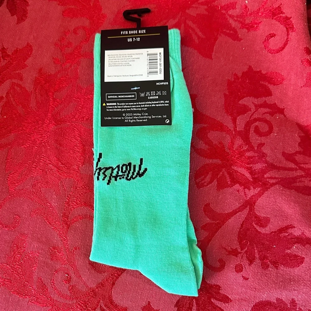 🌵3/$15 Motley Crew official crew socks ( see description)